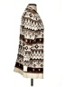 Blair 100% Acrylic Argyle Brown Cardigan Size S - photo 4