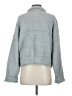 Shaci Blue Faux Fur Jacket Size S - photo 2