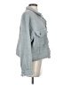 Shaci Blue Faux Fur Jacket Size S - photo 4