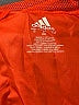 Adidas 100% Polyester Color Block Orange Windbreaker Size 8 - photo 3