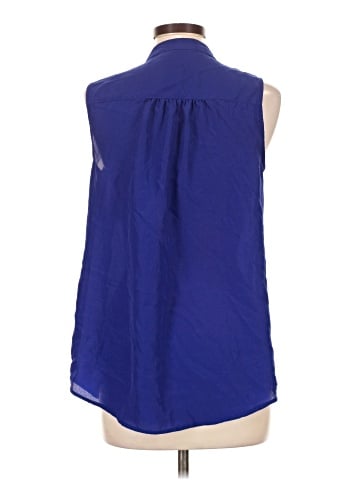 J.Crew Factory Store Sleeveless Button-Down Shirt (view 2)