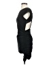 BCBGeneration Solid Black Casual Dress Size 4 - photo 5