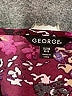 George Purple Short Sleeve Top Size XL - photo 7