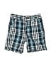 U.S. Polo Assn. 100% Cotton Plaid Blue Shorts 12-18 MO / 18 MO - photo 1