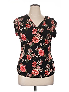 Sweet Rain Short Sleeve Blouse