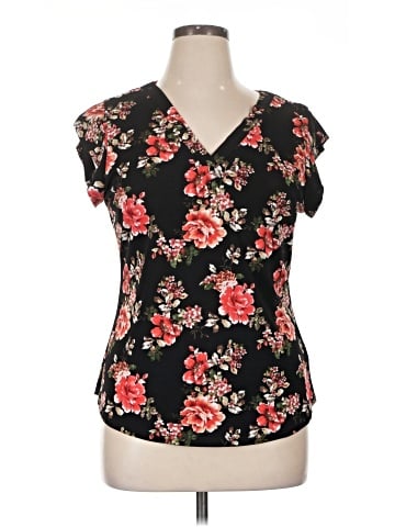 Sweet Rain Short Sleeve Blouse (view 1)