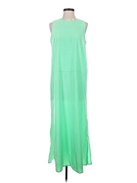 j crew green maxi dress Wave Maxi Dress In Cotton Voile For Women