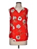 Renee C. 100% Polyester Red Sleeveless Blouse Size M - photo 1