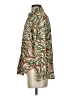 Foxcroft 100% Cotton Animal Print Green Long Sleeve Blouse Size 2 - photo 5
