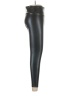 TAGOO 100% Polyurethane Metallic Black Leggings Size M - photo 4