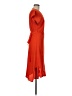 Topshop 100% Polyester Solid Red Cocktail Dress Size 6 - photo 4