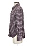 Treasure & Bond Plaid Gray Long Sleeve Button-Down Shirt Size XS - photo 5