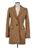 Jack Wills Brown Wool Coat Size 6 - photo 1