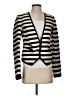 Ann Taylor Stripes Gold Blazer Size 2 - photo 1