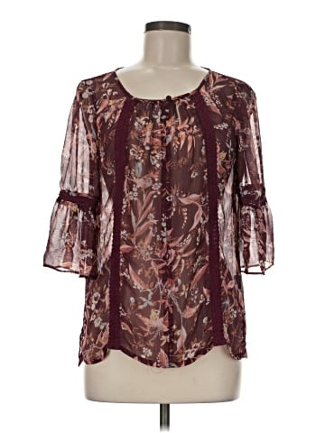 Lauren Conrad 3/4 Sleeve Blouse (view 1)