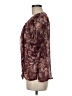 Lauren Conrad 100% Polyester Burgundy 3/4 Sleeve Blouse Size M - photo 5