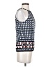 Max Studio Blue Sleeveless Blouse Size S - photo 4