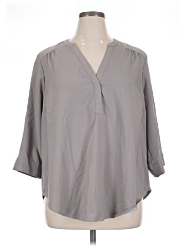Torrid 3/4 Sleeve Blouse (view 1)