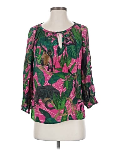 Fuori 3/4 Sleeve Blouse (view 1)