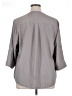 Torrid 100% Polyester Gray 3/4 Sleeve Blouse Size 1X Plus (1) - photo 2