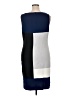 St. John Color Block Blue Casual Dress Size 14 - photo 2