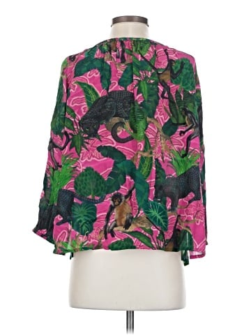 Fuori 3/4 Sleeve Blouse (view 2)