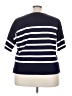 Bobeau Blue Short Sleeve Top Size 2X - photo 2
