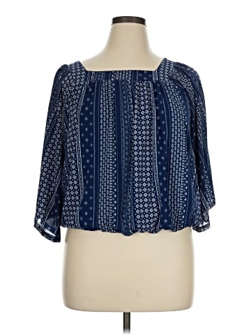 Ember 3/4 Sleeve Blouse (view 1)