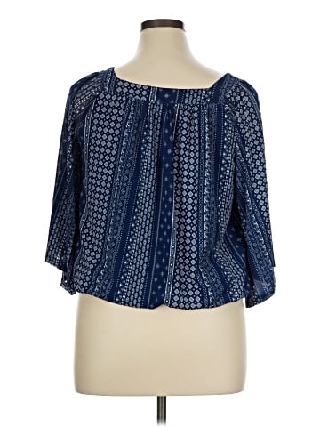 Ember 3/4 Sleeve Blouse (view 2)