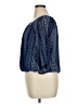 Ember 100% Polyester Blue 3/4 Sleeve Blouse Size XL - photo 5