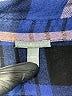 Charlotte Russe Plaid Blue Long Sleeve Button-Down Shirt Size L - photo 7