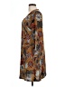 Keren Hart Print Brown Casual Dress Size L - photo 5