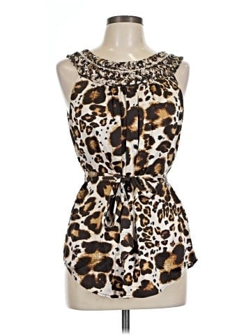 Etcetera Sleeveless Silk Top (view 1)
