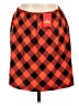 Celebrate Together Argyle Red Casual Skirt Size L - photo 2