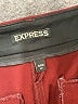 Express Solid Burgundy Active Pants Size 2 - photo 7