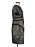 Pim + Larkin Metallic Black Cocktail Dress Size 4 - photo 4