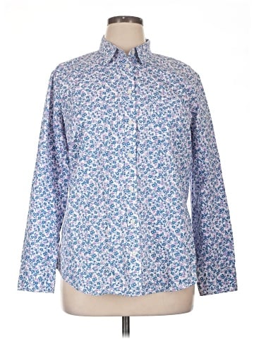 J.Crew Factory Store Long Sleeve Button-Down Shirt (view 1)