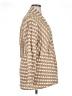 MULTIPLES 100% Cotton Houndstooth Tan Blazer Size 1X - photo 4