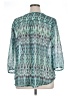 St. John's Bay 100% Polyester Teal 3/4 Sleeve Blouse Size XL - photo 2