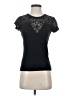 Maje 100% Cotton Black Short Sleeve Top Size Sm (1) - photo 1