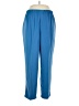 Anthony Marc Hankins Solid Blue Casual Pants Size 1X - photo 1