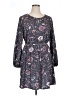 Suzanne Betro Paisley Gray Casual Dress Size XL - photo 1