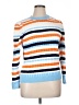 Charter Club Stripes Blue Pullover Sweater Size XL - photo 1