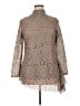 Soft Surroundings 100% Polyester Tan Long Sleeve Blouse Size XL - photo 1