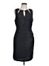Eliza J 100% Polyester Metallic Gray Cocktail Dress Size 12 - photo 1