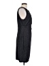 Eliza J 100% Polyester Metallic Gray Cocktail Dress Size 12 - photo 4