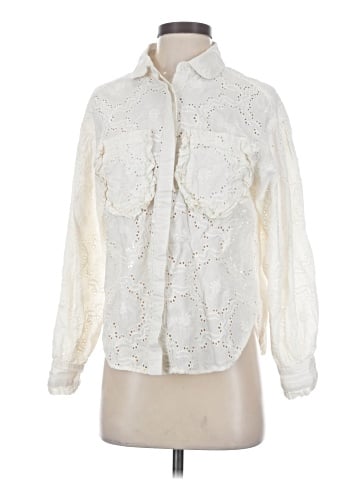 Listicle Long Sleeve Blouse (view 1)