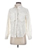 Listicle 100% Cotton Ivory Long Sleeve Blouse Size S - photo 1