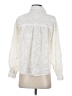 Listicle 100% Cotton Ivory Long Sleeve Blouse Size S - photo 2