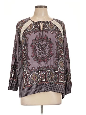 Umgee 3/4 Sleeve Blouse (view 1)